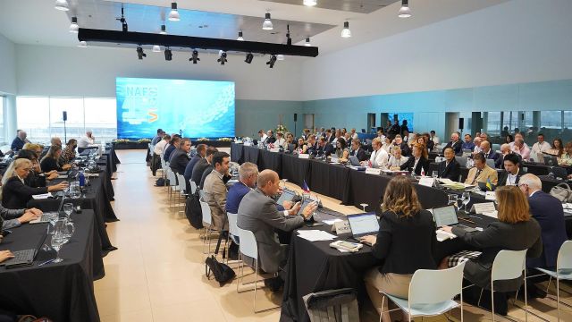 45ª Reunión Anual de la NAFO, celebrada en Vigo del 18 al 23 de septiembre de 2023.