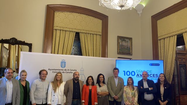 Balance de los 100 primeros días de mandato en A Coruña
