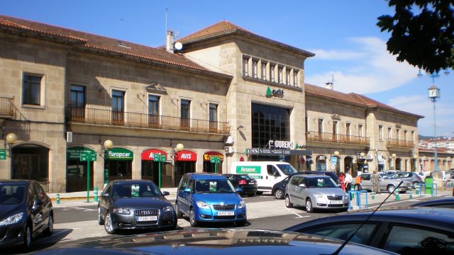 Estación de tren de Ourense.
