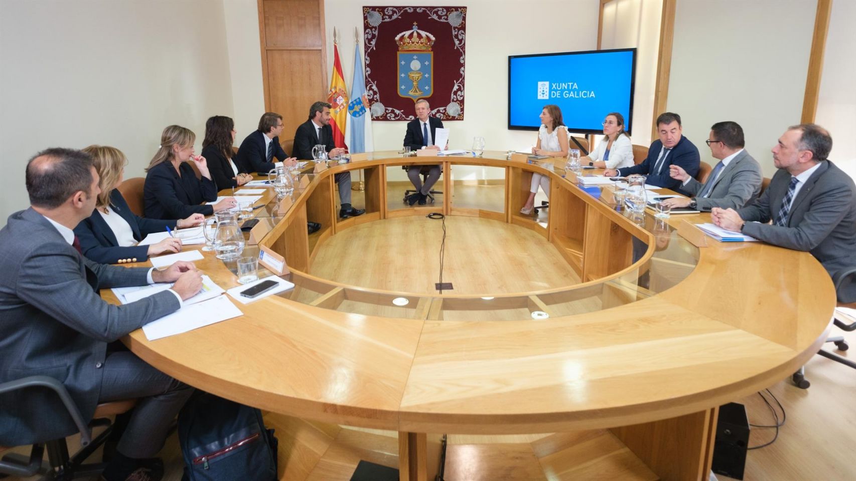 Reunión semanal del Consello da Xunta.