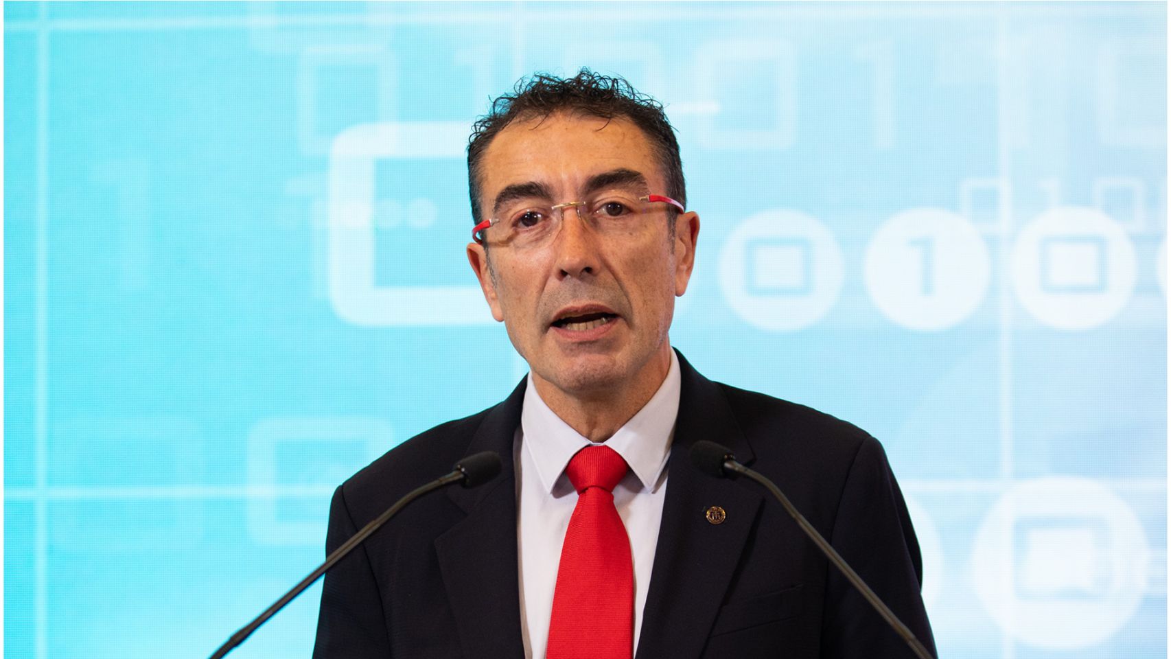 Julio Sánchez Agrelo, presidente de la Asociación de Ingenieros de Telecomunicación de Galicia