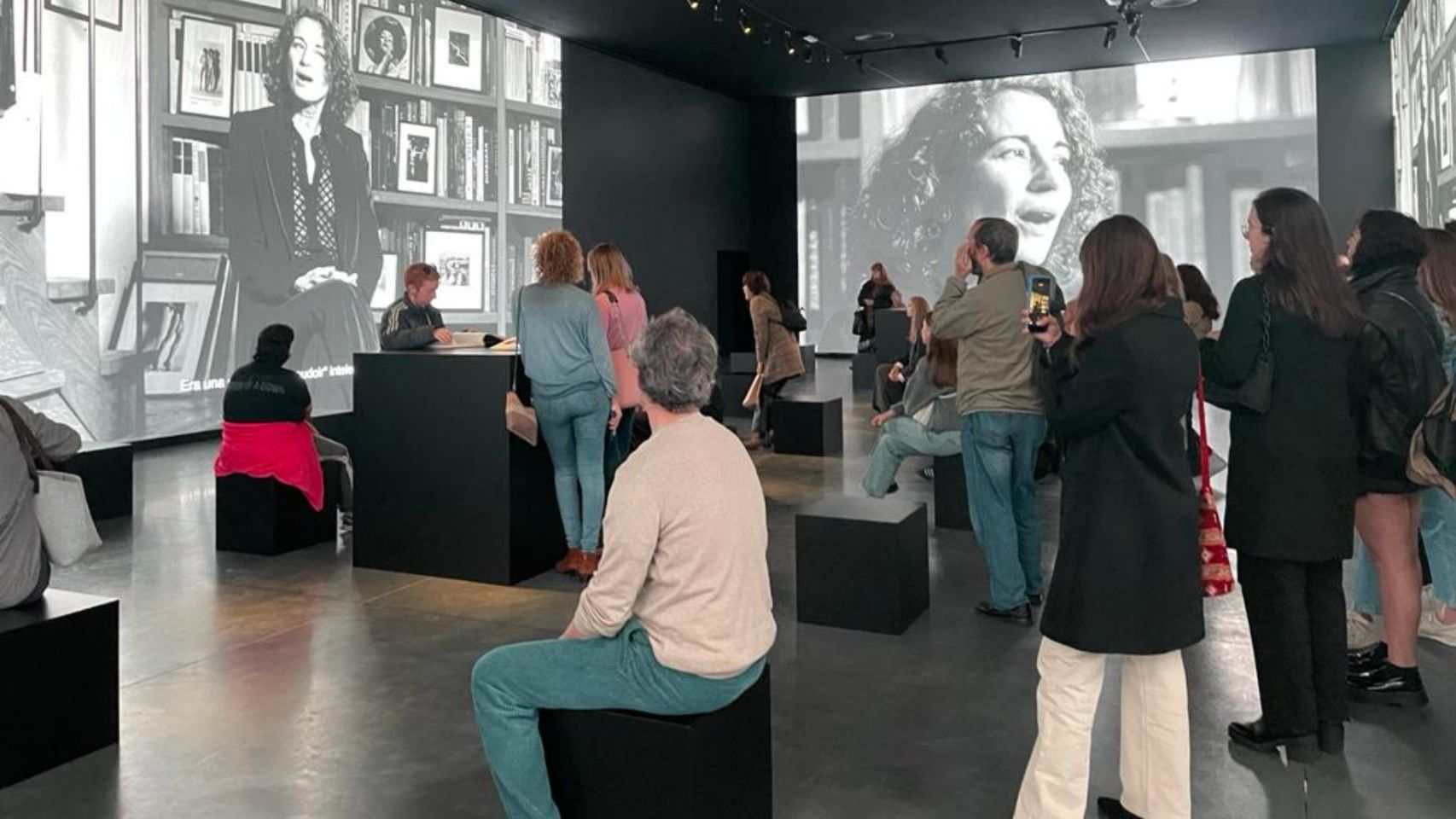 La exposición de Helmut Newton ha abierto hoy sábado sus puertas