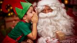 Visita de Papa Noel a El Corte Inglés de A Coruña