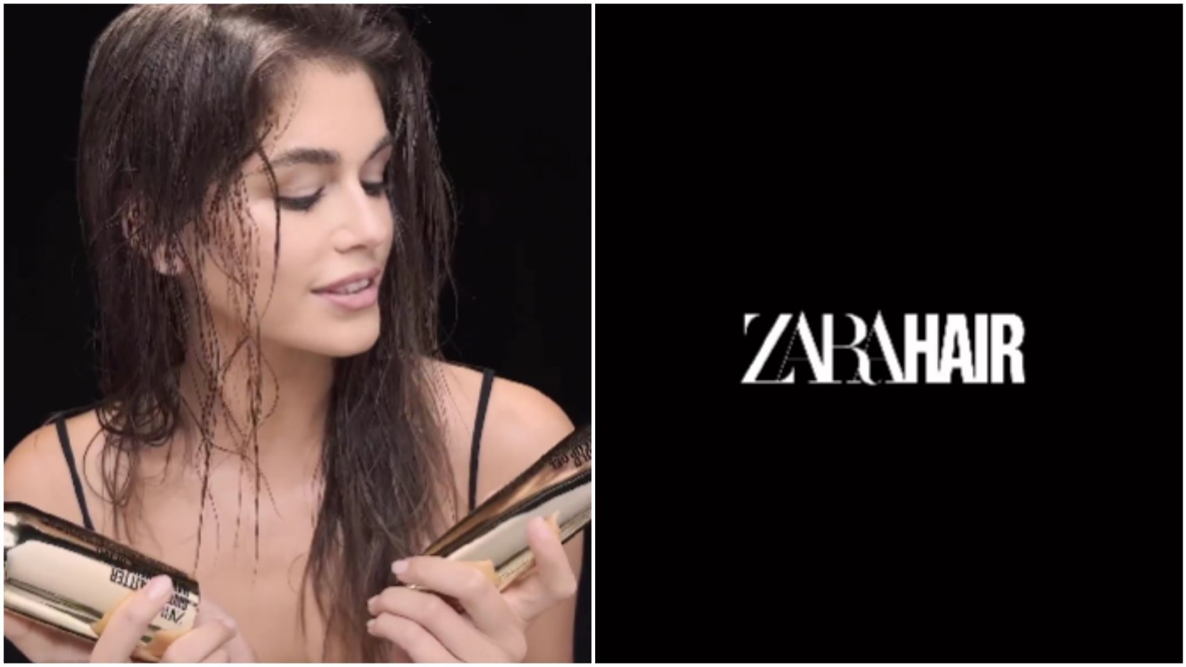 Kaia Gerber protagoniza la nueva colección de Zara, denominada Zara Hair