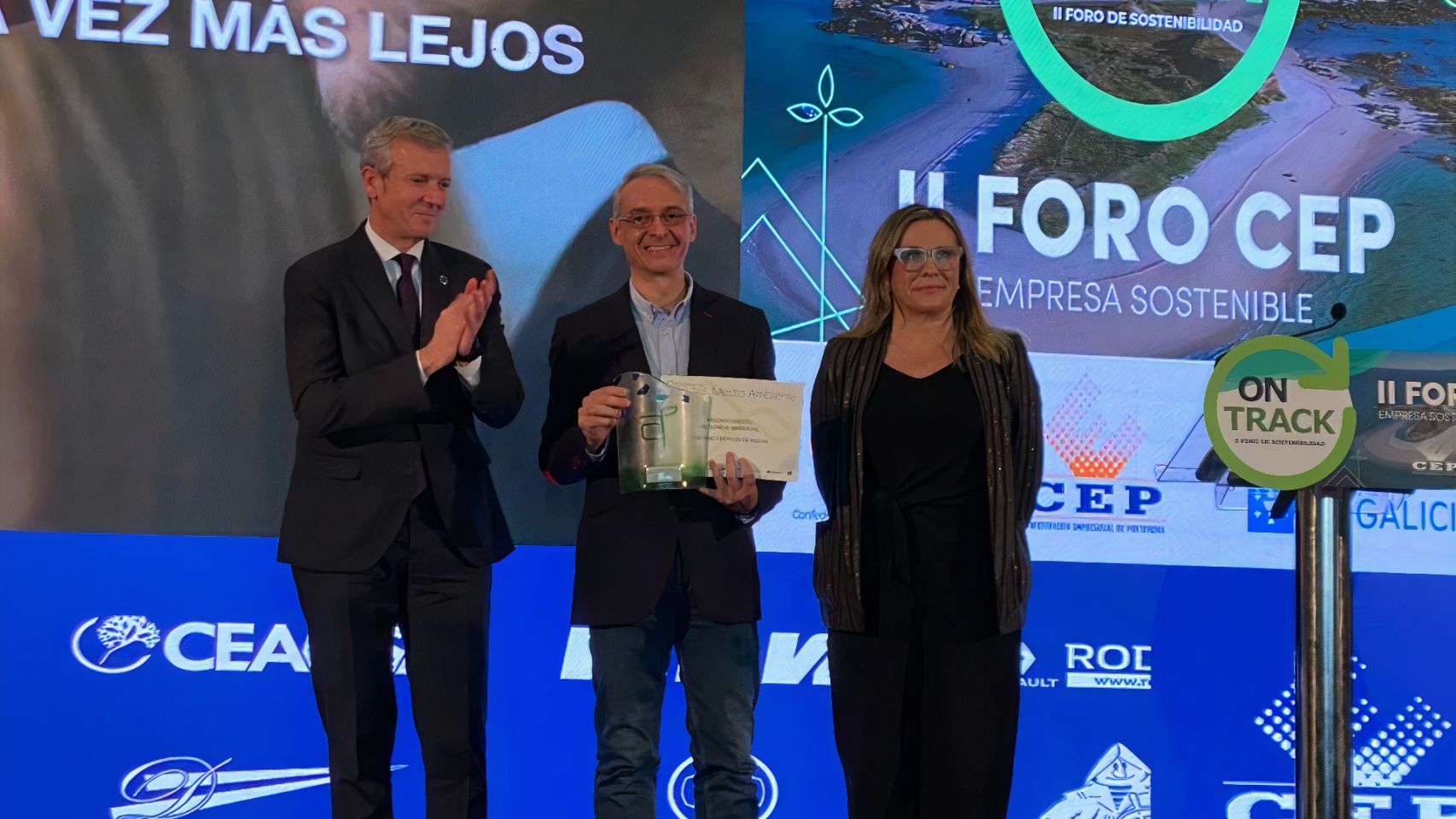 Corporación Hijos de Rivera, galardonada por su compromiso ambiental en los los premios Medio Ambiente Aproema 