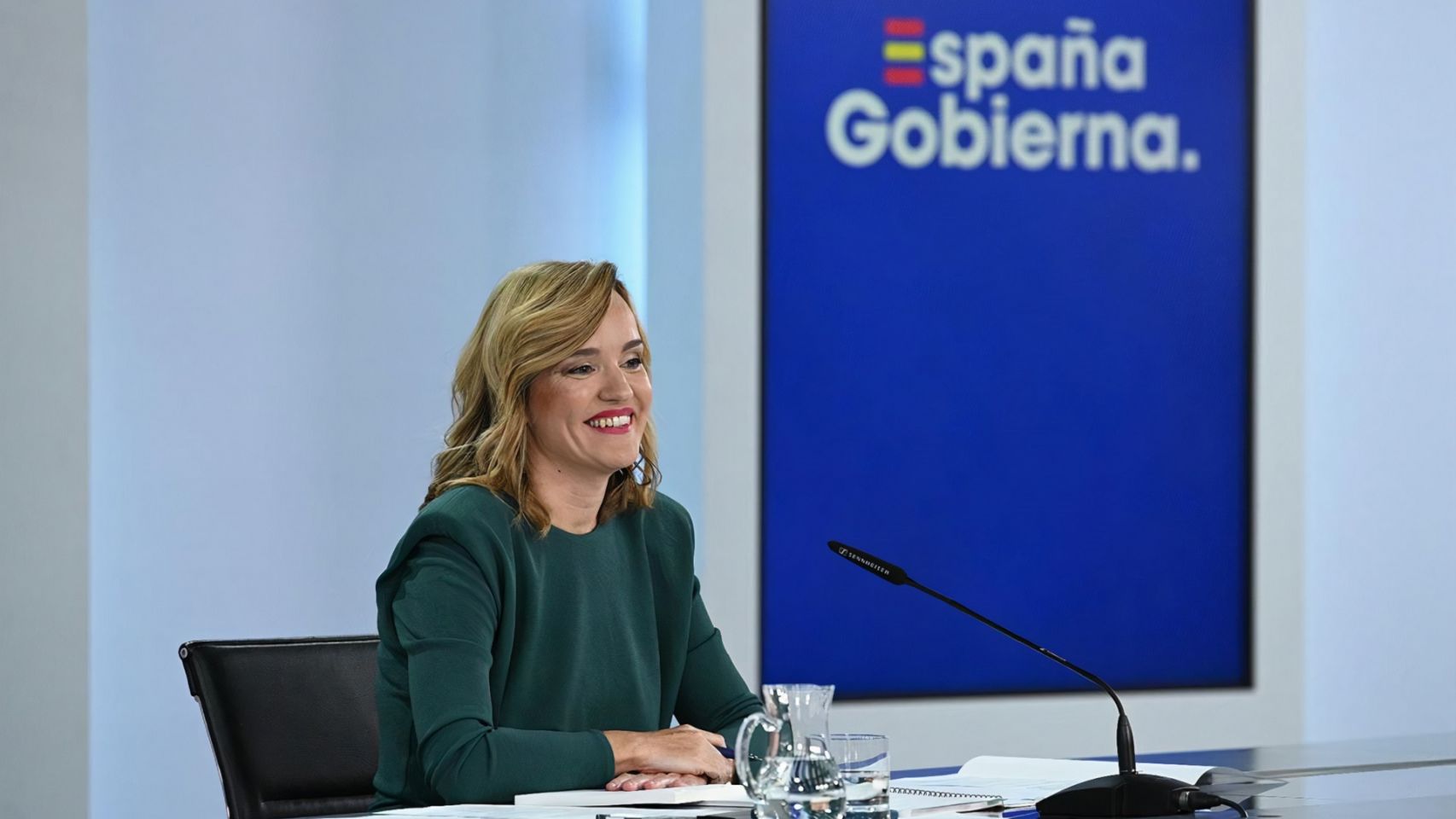 La portavoz del Gobierno, Pilar Alegría.