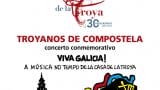 Concierto de Troyanos de Compostela en Santiago