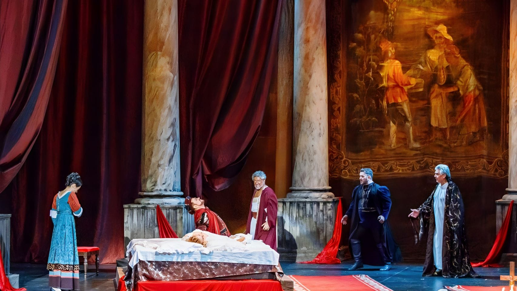 Representación de la ópera 'Otello', de G. Verdi.