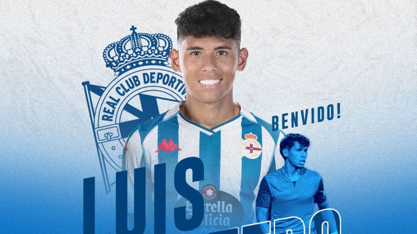 Luis Quintero ya es nuevo jugador del Dépor.