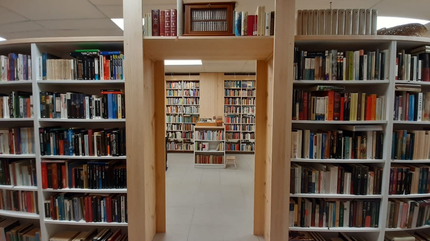 La Librería Arcadia de A Coruña.