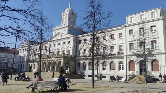 Fachada del Concello de Ferrol