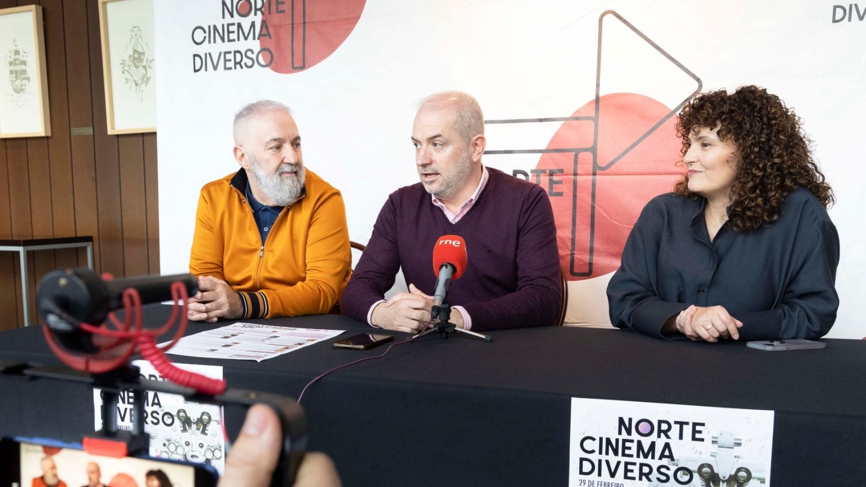 Presentación de la nueva edición de Norte Cinema Diverso en A Coruña.