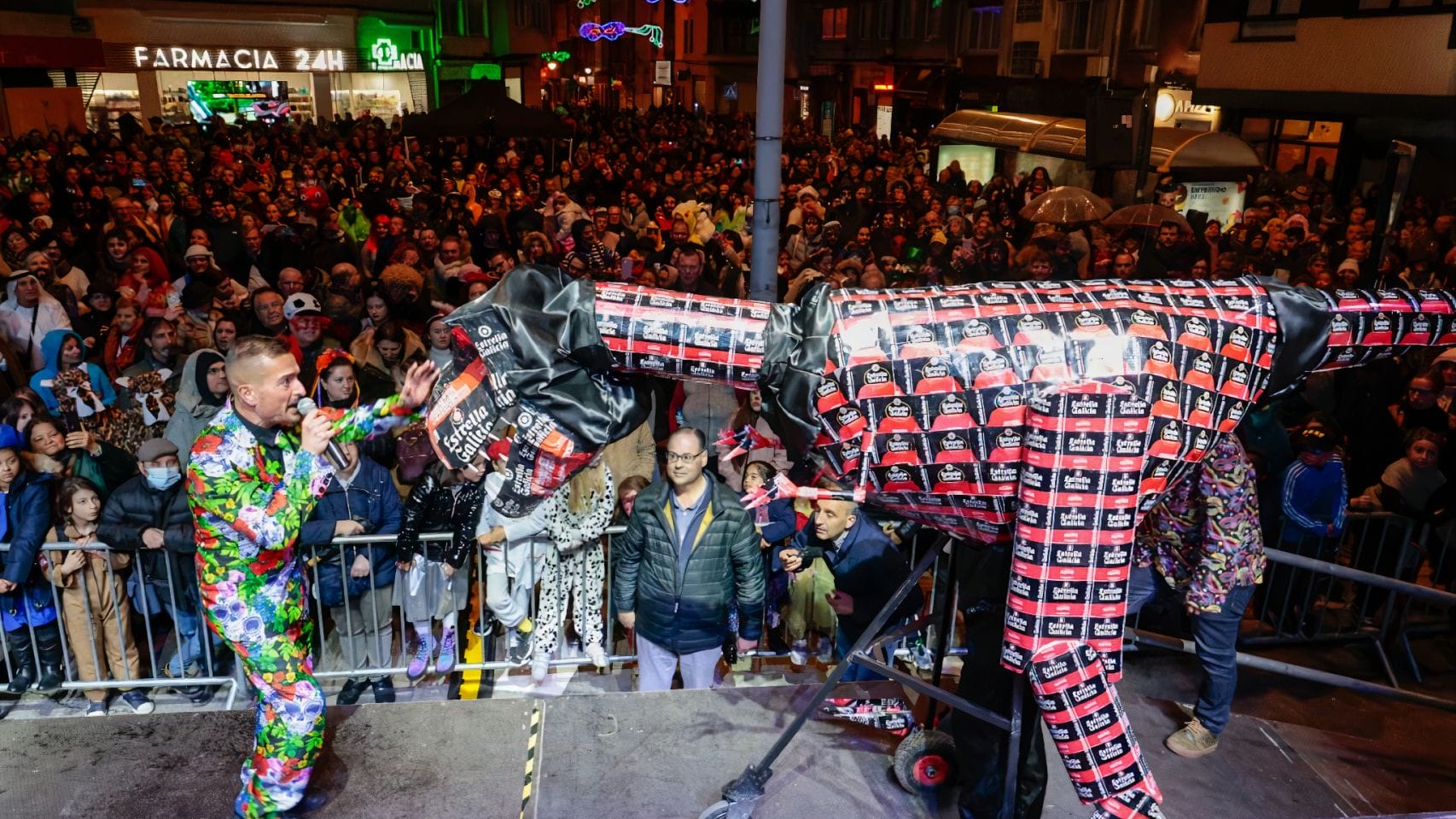 Imagen de archivo del carnaval en A Coruña 