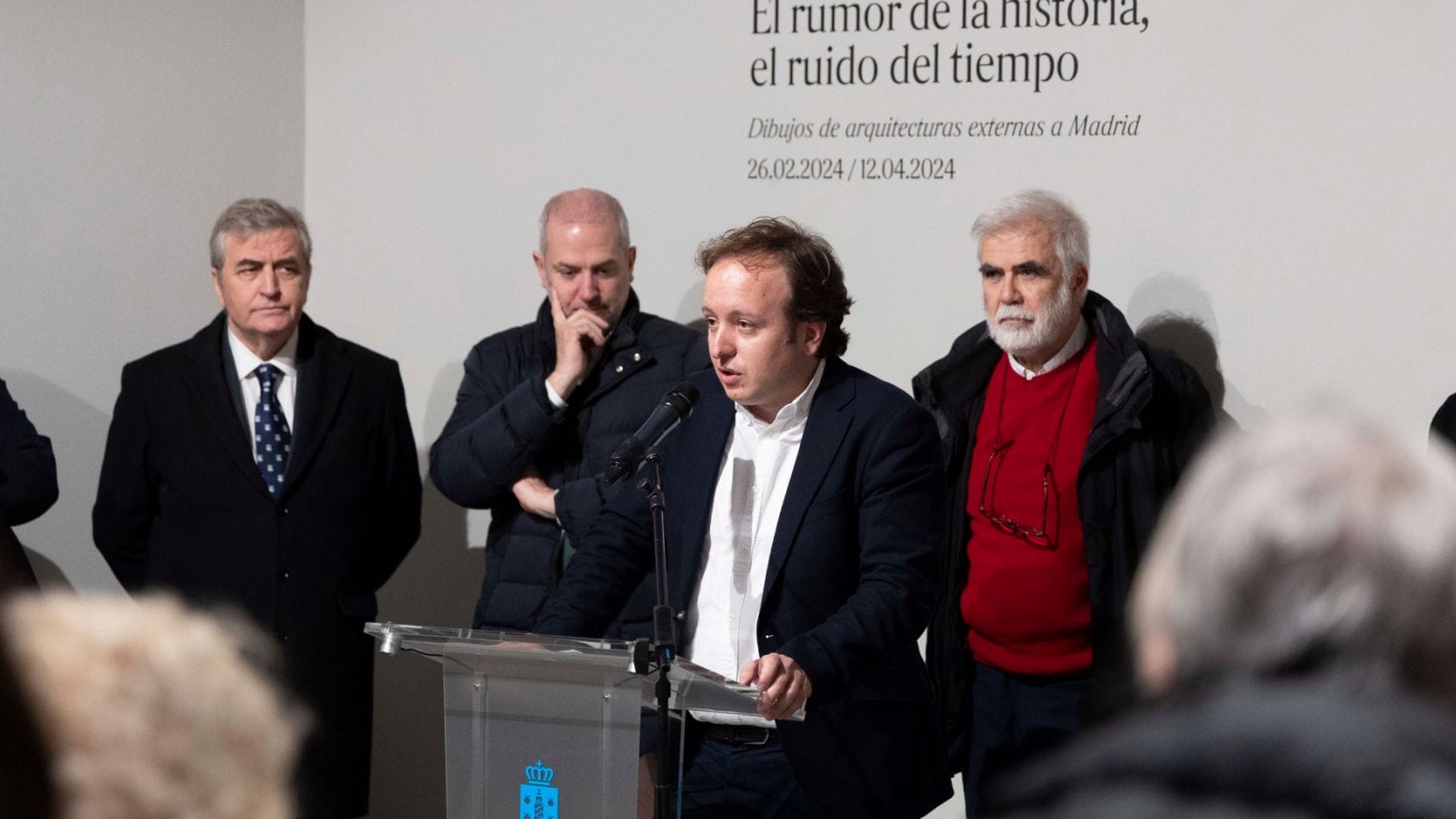 Inauguración de la muestra sobre el legado de Antonio Palacios