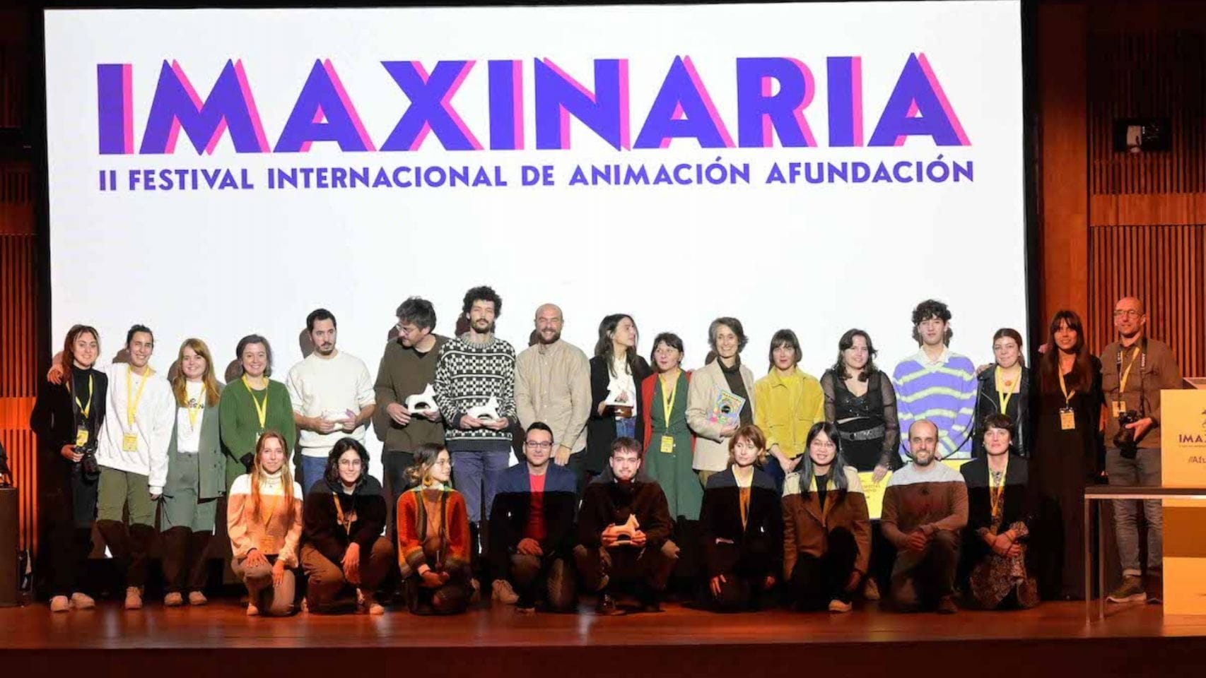 Premiados en el Festival Imaxinaria de A Coruña.
