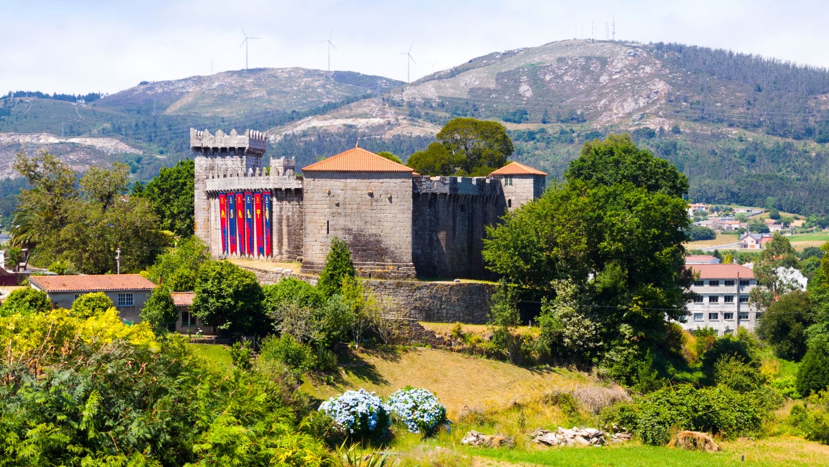 Castillo de Vimianzo, A Coruña. 