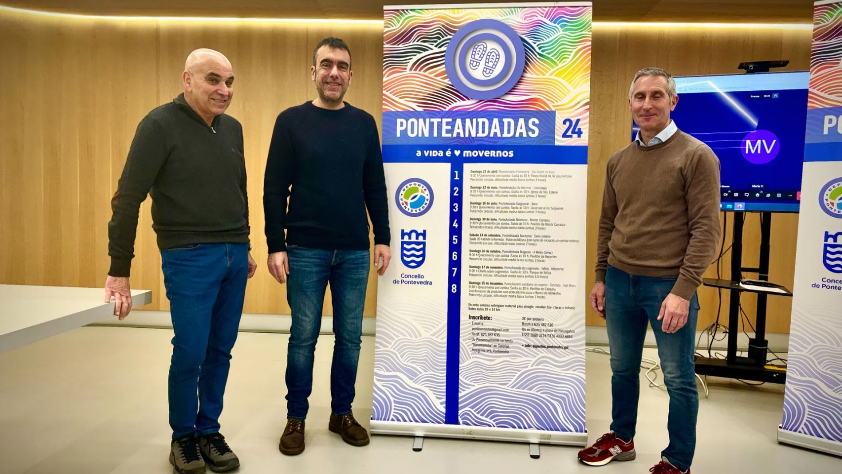 Presentación de 'PonteAndadas' 2024. 