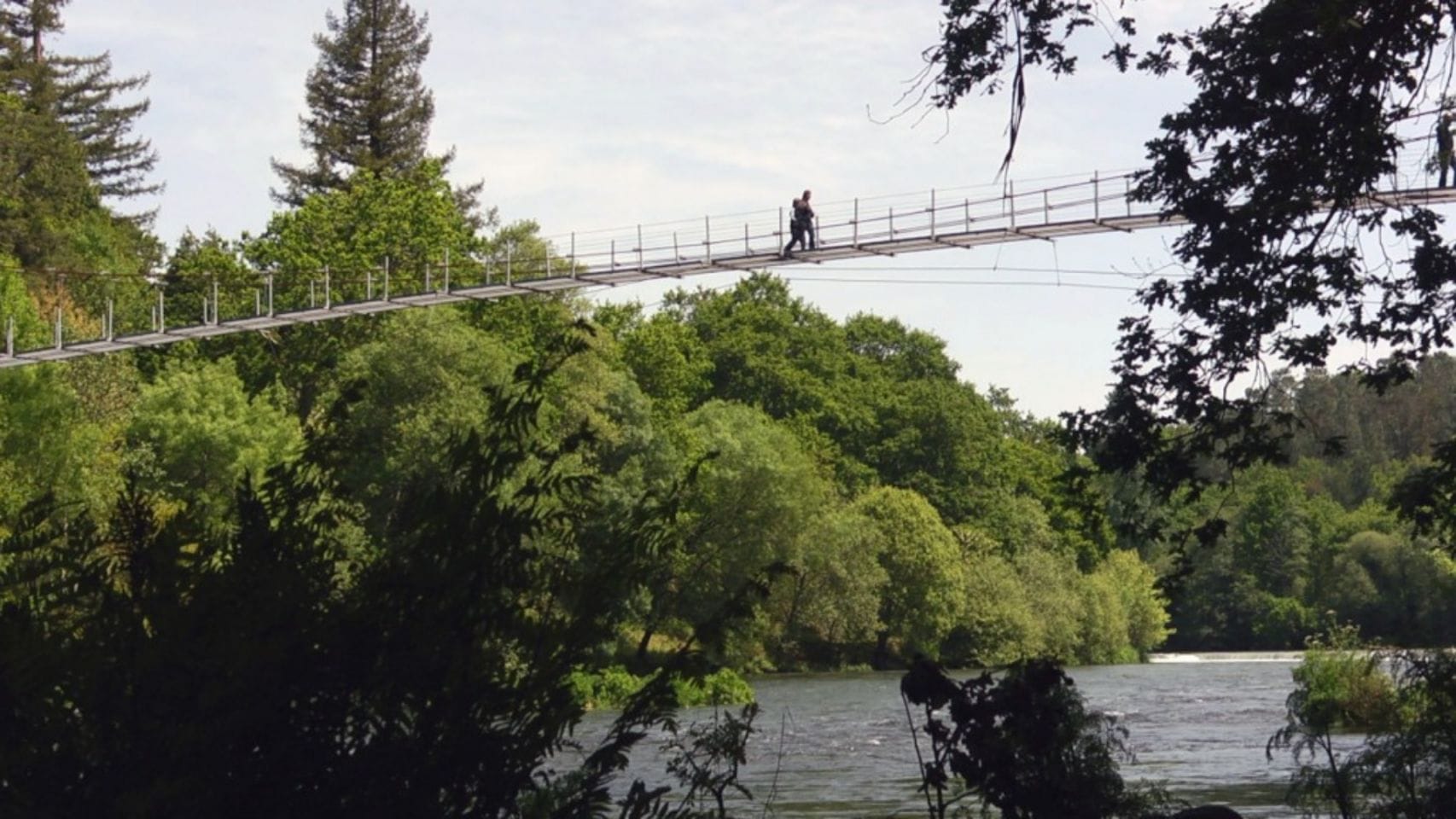Puente colgante más largo de Galicia