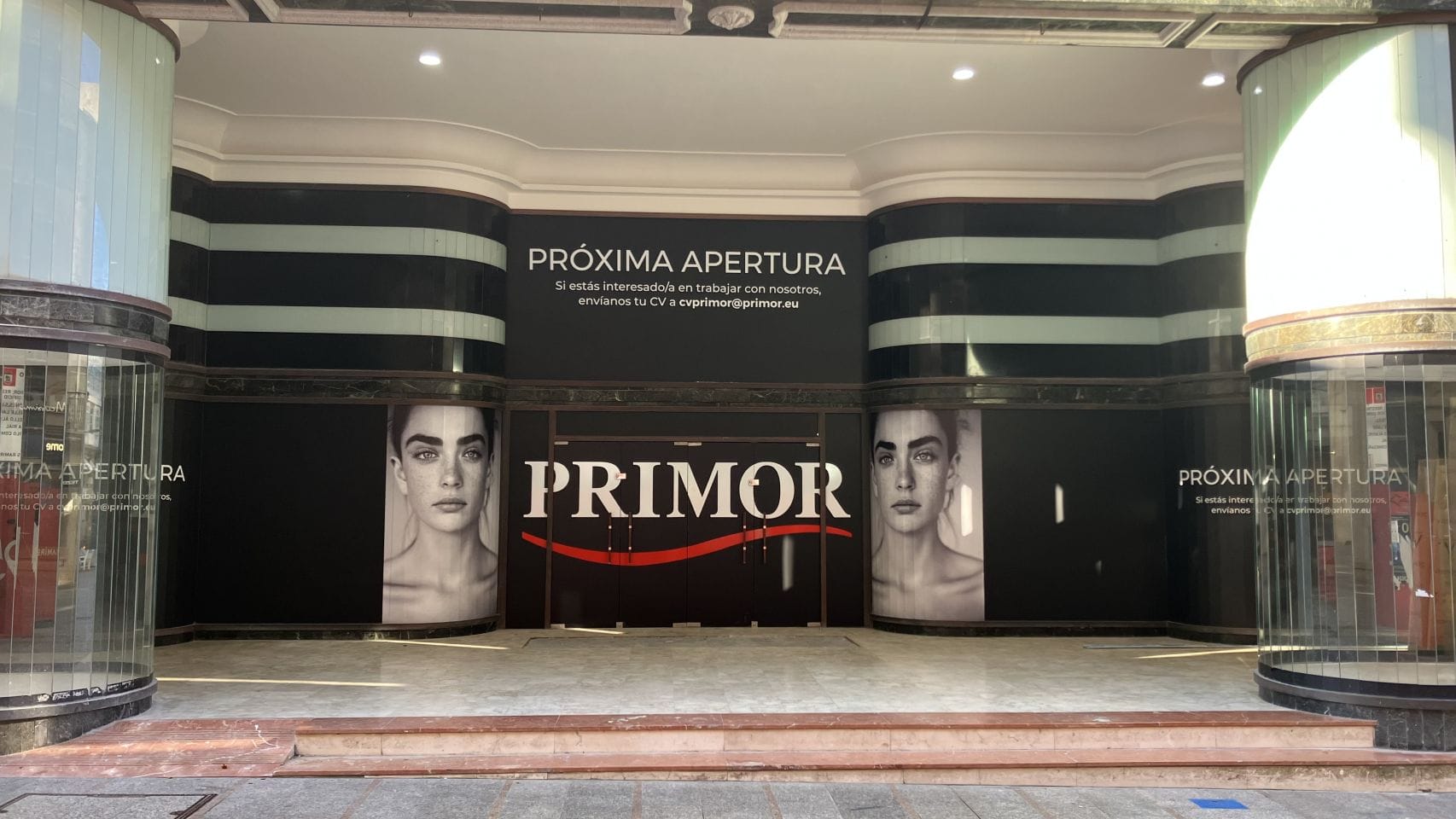 Local de la perfumería Primor en la calle Príncipe de Vigo.