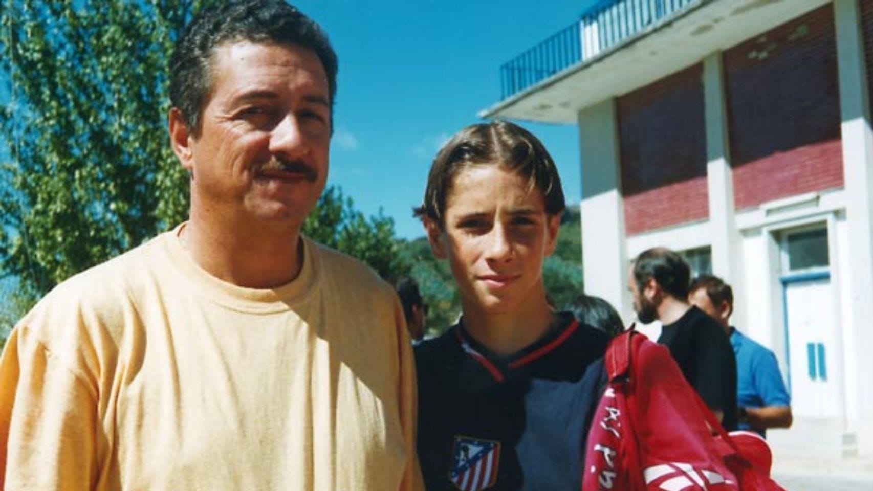José Torres y Fernando Torres en 1998.