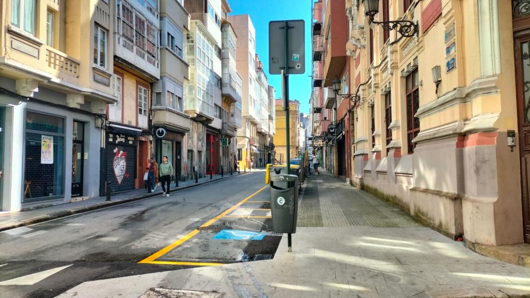 La calle Orzán.
