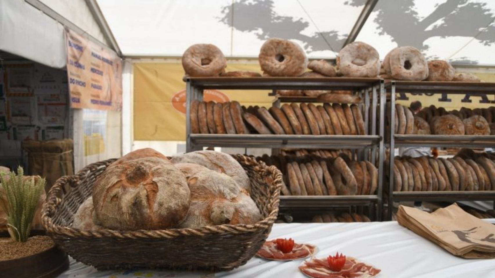 Imagen de archivo de una edición de la Festa do Pan de Carral