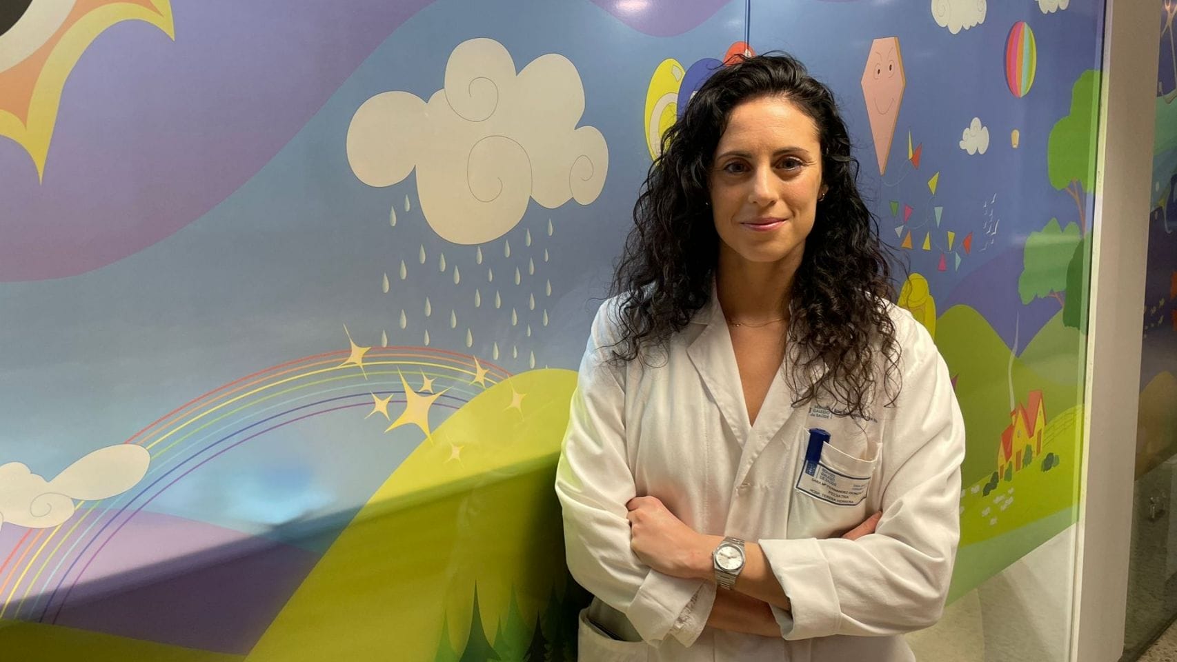 Sara Fernández, pediatra de la unidad de Gastroenterología infantil del Hospital Teresa Herrera.