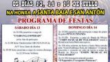 Fiestas de Santa Baia e San Antón de Alcabre 2024 en Vigo: Programa, cartel y agenda completa