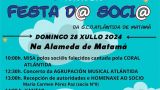 Festa do Socio de Matamá 2024 en Vigo: Programa, cartel y agenda completa