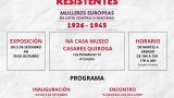 Exposición 'Mulleres Resistentes' en la Casa Museo Casares Quiroga de A Coruña