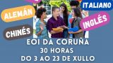 Cursos de verano 2025 - Asociación Mar de lenguas EOI en A Coruña