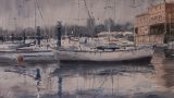 Exposición de Pedro Bueno - 'De acuarela pola Coruña'