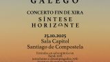 Concierto de Guadi Galego - Fin de Xira 'Síntese Horizonte' en Santiago de Compostela