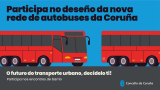 Encontro de Barrio - autobús en el Centro Cívico de Elviña de A Coruña
