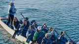 Salida al mar con el Dragon Boat de Bolboretas - Travesía Costa en A Coruña