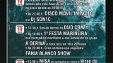 Festas do mar de Mera 2025 en Oleiros: Programa, cartel y agenda completa