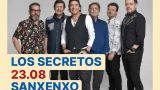 Concierto de Los Secretos - Costa Feira en Sanxenxo
