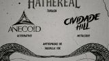 Concierto de Hathereal, Anecoid y Cividade Hill en A Coruña
