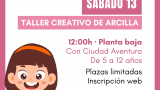 Taller creativo de arcilla en el Centro Comercial Camelias de Vigo