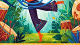 Danzacuentos - 'Viaxando con anduriñas: Ritmos na selva' en Arteixo