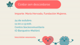 Charla 'Coidar sen descoidarse' de María Hervada - Outono Saudable 2025 en Mañón
