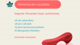Charla de Fernando Casal - 'Alimentación saudable' - Outono Saudable 2025 en Mañón