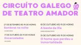 Representación de 'O home que perdeu a inmortalidade' - Circuíto Galego de Teatro Amador 2025 en A Coruña