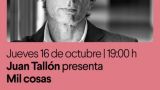 Presentación del libro 'Mil cosas' de Juan Tallón en A Coruña