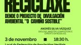 Charla sobre reciclaxe - O camiño sostible' por Andrés Silva Vázquez en A Coruña