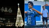 Acto de encendido de las luces de Navidad 2025 con Bebeto en A Coruña