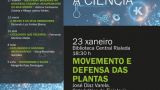 Charla 'Movemento e defensa das plantas' - Ler para saber 2026 de José Díaz Varela en Oleiros
