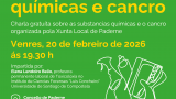 Charla 'O que di a ciencia (e o que non) sobre substancias químicas e cancro' en Paderne