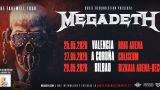 Concierto de Megadeth - Route Resurrection 2026 en A Coruña