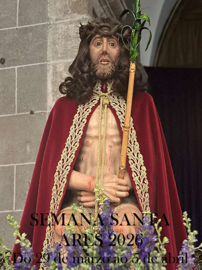 Semana Santa de Ares 2026: Procesiones, horarios y programación completa